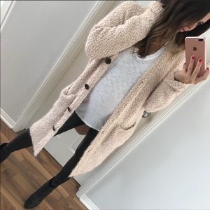 Dusty Rose Cardigan